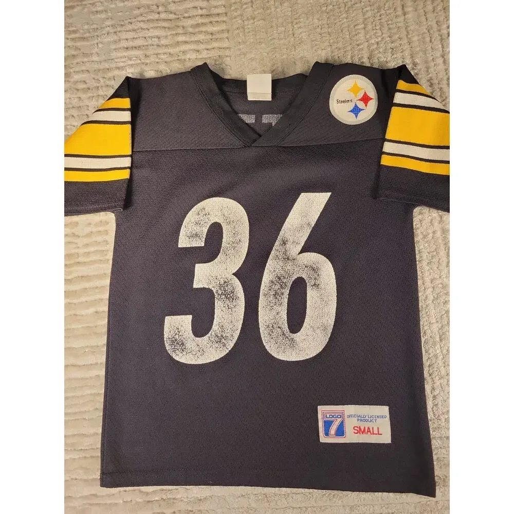 Jerome Bettis Pittsburgh Steelers Football Jersey Youth Small Boys Kids Children